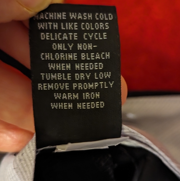 Mossimo Cropped Pants, Black- Size 6 - Picture 7 of 7